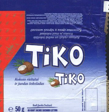 Izteiktā kokosa garša "Tiko"