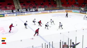WOW! Latviešu hokejists Marenis Zviedrijā apspēlē visu pretinieku komandu un gūst vārtus