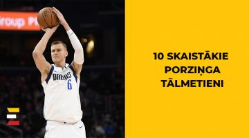 10 skaistākie Porziņģa tālmetieni NBA karjerā